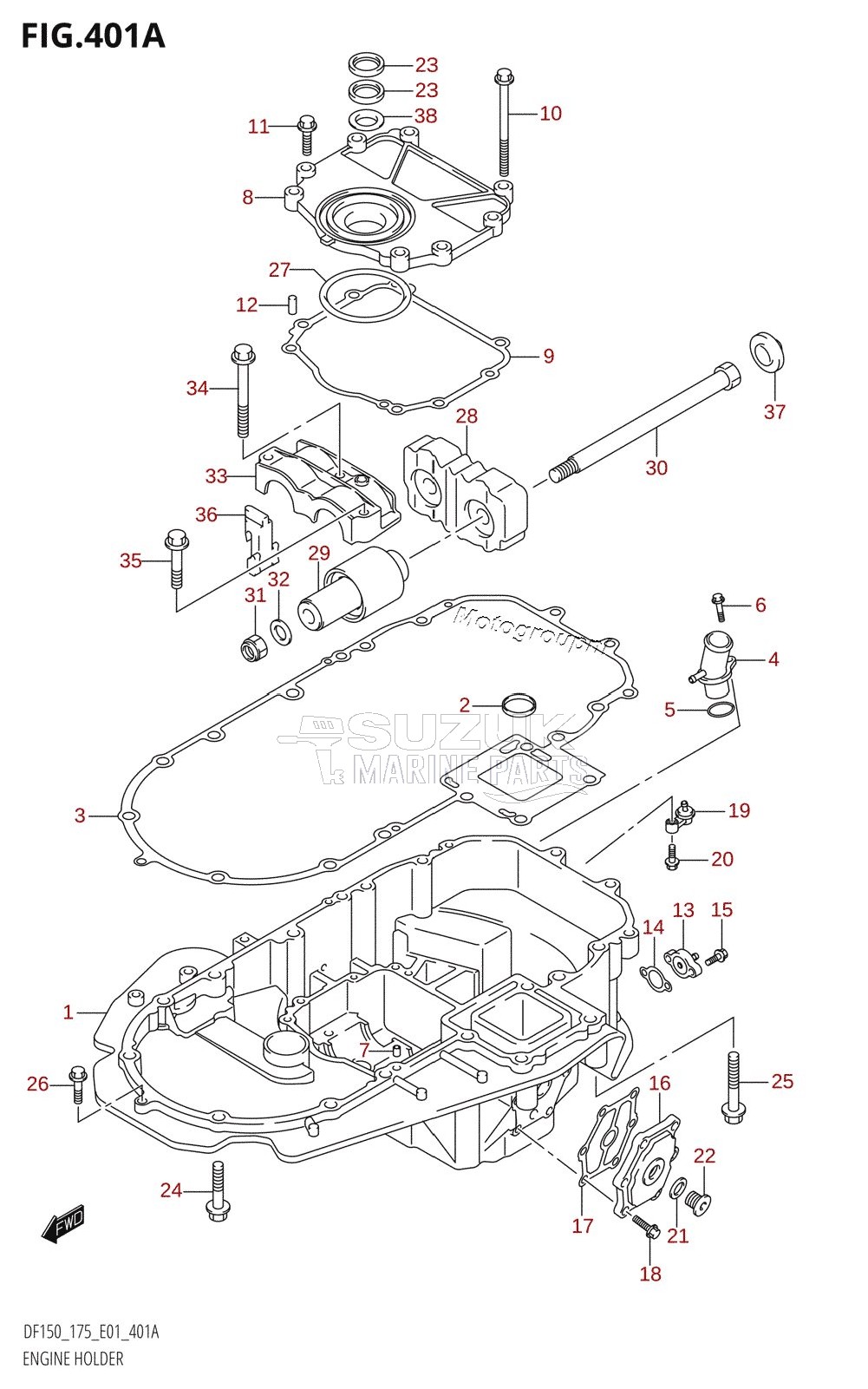 ENGINE HOLDER