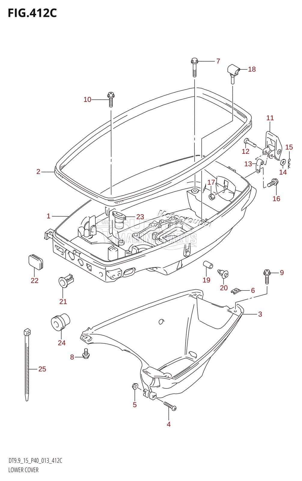 LOWER COVER (DT9.9K:P36)