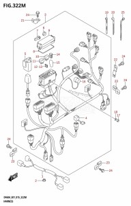 DF50A From 05004F-510001 (E01)  2015 drawing HARNESS (DF60ATH:E40)