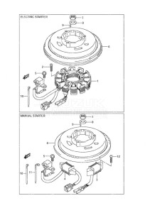 DF 9.9A drawing Magneto