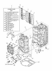 F175AETX drawing CYLINDER--CRANKCASE-1