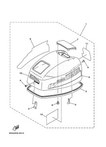 EK15NMHL drawing FAIRING-UPPER