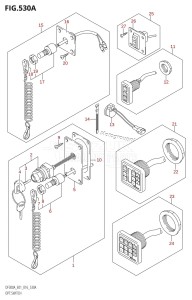 DF250A From 25003P-610001 (E01 E40)  2016 drawing OPT:SWITCH