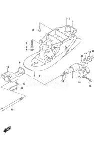 Outboard DF 250 drawing Drive Shaft Housing DF 250S