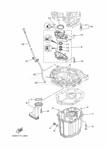 LF250XCA-2017 drawing VENTILATEUR-DHUILE