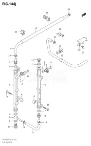 20002Z-210001 (2012) 200hp E01 E40-Gen. Export 1 - Costa Rica (DF200Z) DF200Z drawing FUEL INJECTOR (DF250T:E01)