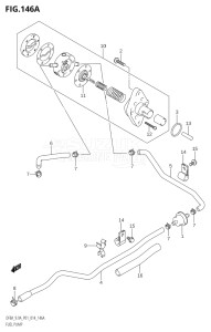 00994F-910001 (2019) 9.9hp P01-Gen. Export 1 (DF9.9A  DF9.9AR) DF9.9A drawing FUEL PUMP