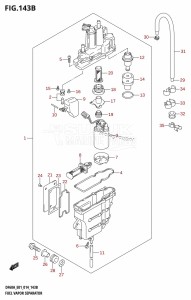 DF50A From 05003F-410001 (E01)  2014 drawing FUEL VAPOR SEPARATOR (DF40AQH:E01)