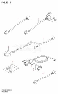 DF40A From 04003F-710001 (E01)  2017 drawing OPT:HARNESS (DF60AVT:E40)