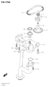 25003F-610001 (2016) 250hp E03-USA (DF250A   DF250T) DF250 drawing OIL PUMP