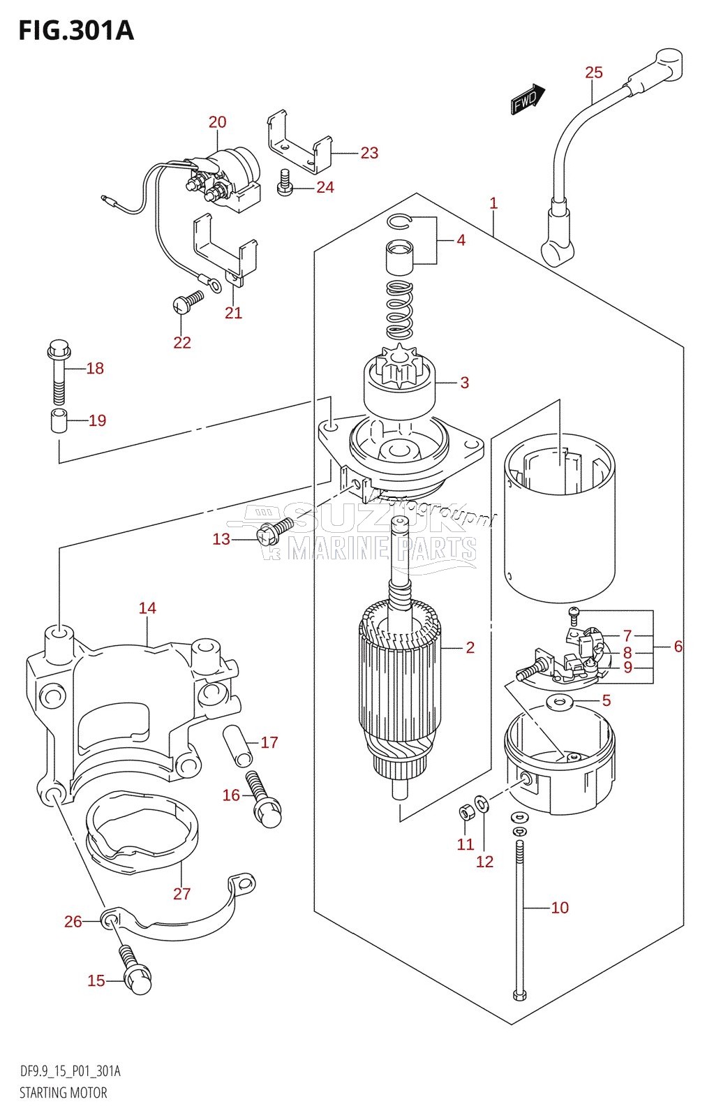 STARTING MOTOR (K4)