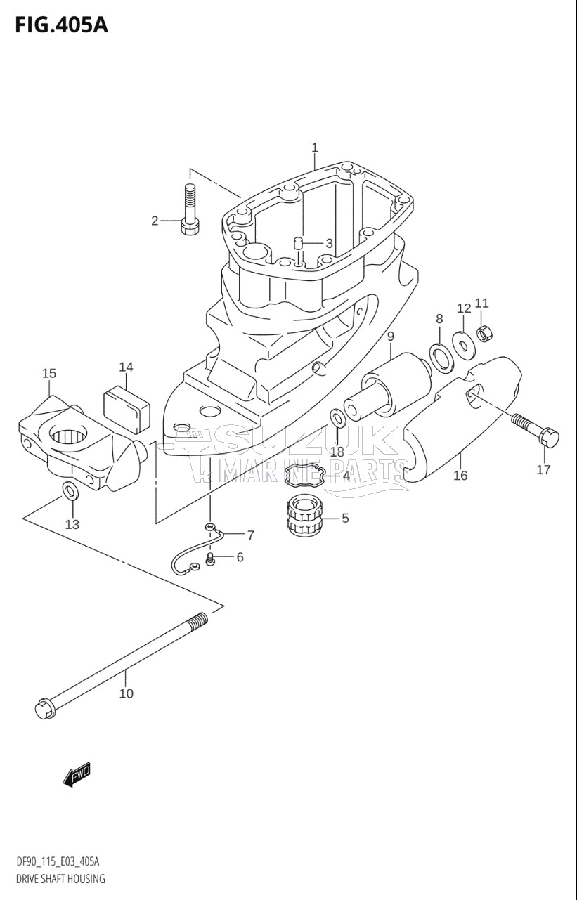 DRIVE SHAFT HOUSING