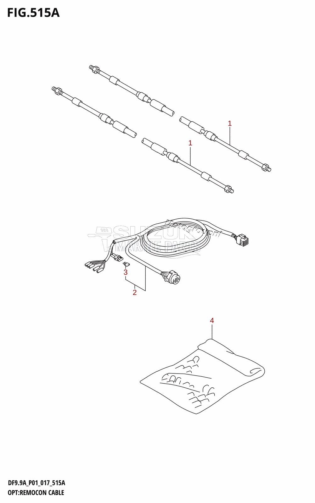 OPT:REMOCON CABLE (DF8A:P01)