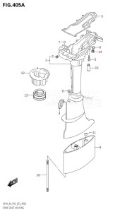 DF6A From 00603F-140001 (P03)  2021 drawing DRIVE SHAFT HOUSING