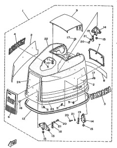 225AETO drawing TOP-COWLING