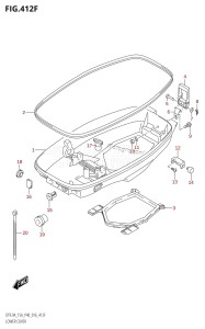 DT9.9A From 00993K-610001 (P36 P40)  2016 drawing LOWER COVER (DT15A:P40)