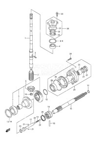 Outboard DF 90A drawing Transmission