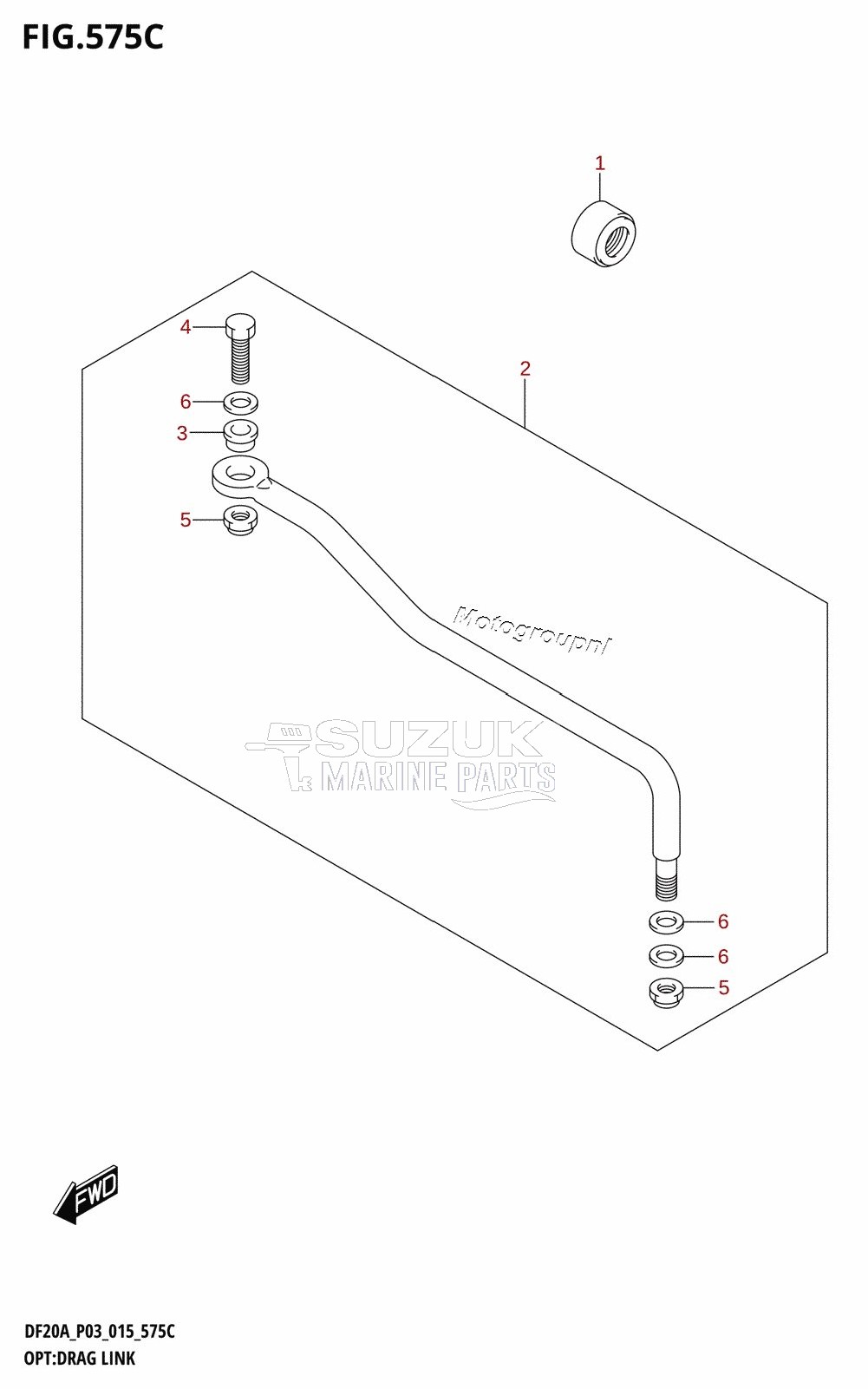 OPT:DRAG LINK (DF20A:P03)