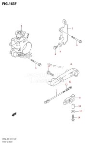 DF70A From 07003F-210001 (E01 E40)  2012 drawing THROTTLE BODY (DF80A:E40)