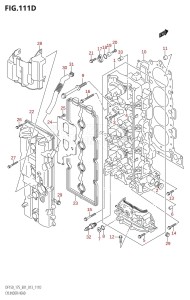 DF150Z From 15002Z-310001 (E01 E40)  2013 drawing CYLINDER HEAD (DF150Z:E40)