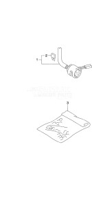 DF 9.9B drawing Remocon Cable Electric Starter