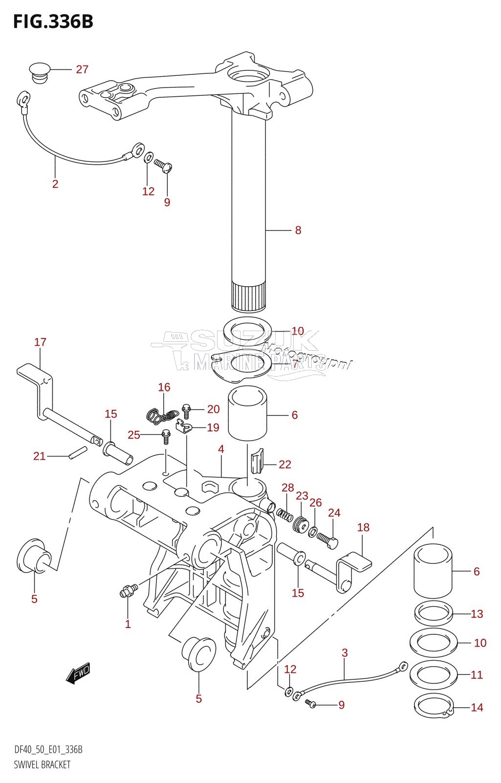 SWIVEL BRACKET (K1,K2,K3,K4,K5,K6,K7,K8,K9,K10)