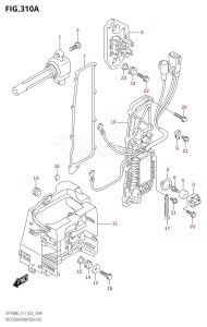 DF140BZG From 14004Z-140001 (E11 E40)  2021 drawing RECTIFIER /​ IGNITION COIL