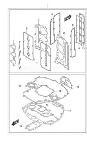 DF 250 drawing Gasket Set (DF 250S)