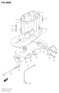 DF175AP From 17503P-710001 (E01 E40)  2017 drawing DRIVE SHAFT HOUSING (DF150AP:E01)