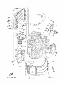 FL250DETU drawing INTAKE-1