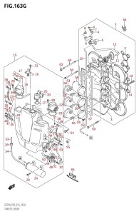 DF250ST From 25004F-310001 (E03)  2013 drawing THROTTLE BODY (DF250ST:E03)