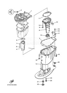 F40BMHDL drawing UPPER-CASING