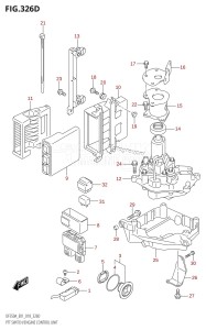 DF325A From 32501F-810001 (E01 E40)  2018 drawing PTT SWITCH /​ ENGINE CONTROL UNIT (DF325A:E40)