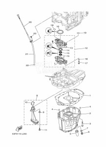 FL150AET2X drawing VENTILATEUR-DHUILE