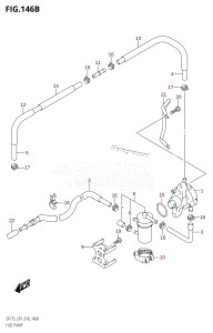 DF175T From 17502F-810001 (E01 E40)  2018 drawing FUEL PUMP (E40)