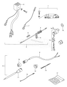 DT15 From 01501-131001 ()  1991 drawing OPTIONAL : ELECTRICAL (1)