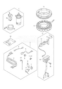 DF 25 drawing Starting Motor