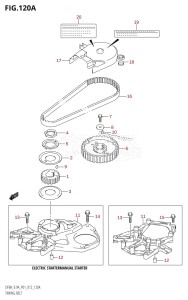 DF8A From 00801F-310001 (P01)  2013 drawing TIMING BELT (DF8A:P01)