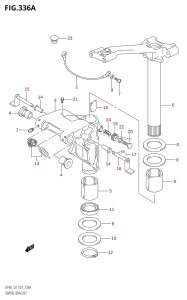 DF40 From 04001F-971001 (E01)  1999 drawing SWIVEL BRACKET (X,Y)