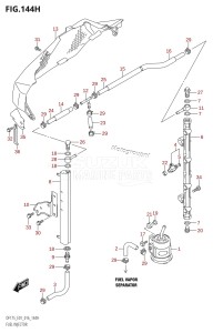 DF175TG From 17502F-610001 (E01 E40)  2016 drawing FUEL INJECTOR (DF150ZG:E40)