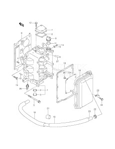 DF30 From 03001F-680001 ()  2006 drawing CYLINDER HEAD