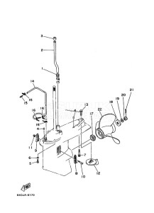 L200F drawing LOWER-CASING-x-DRIVE-150-175-200-