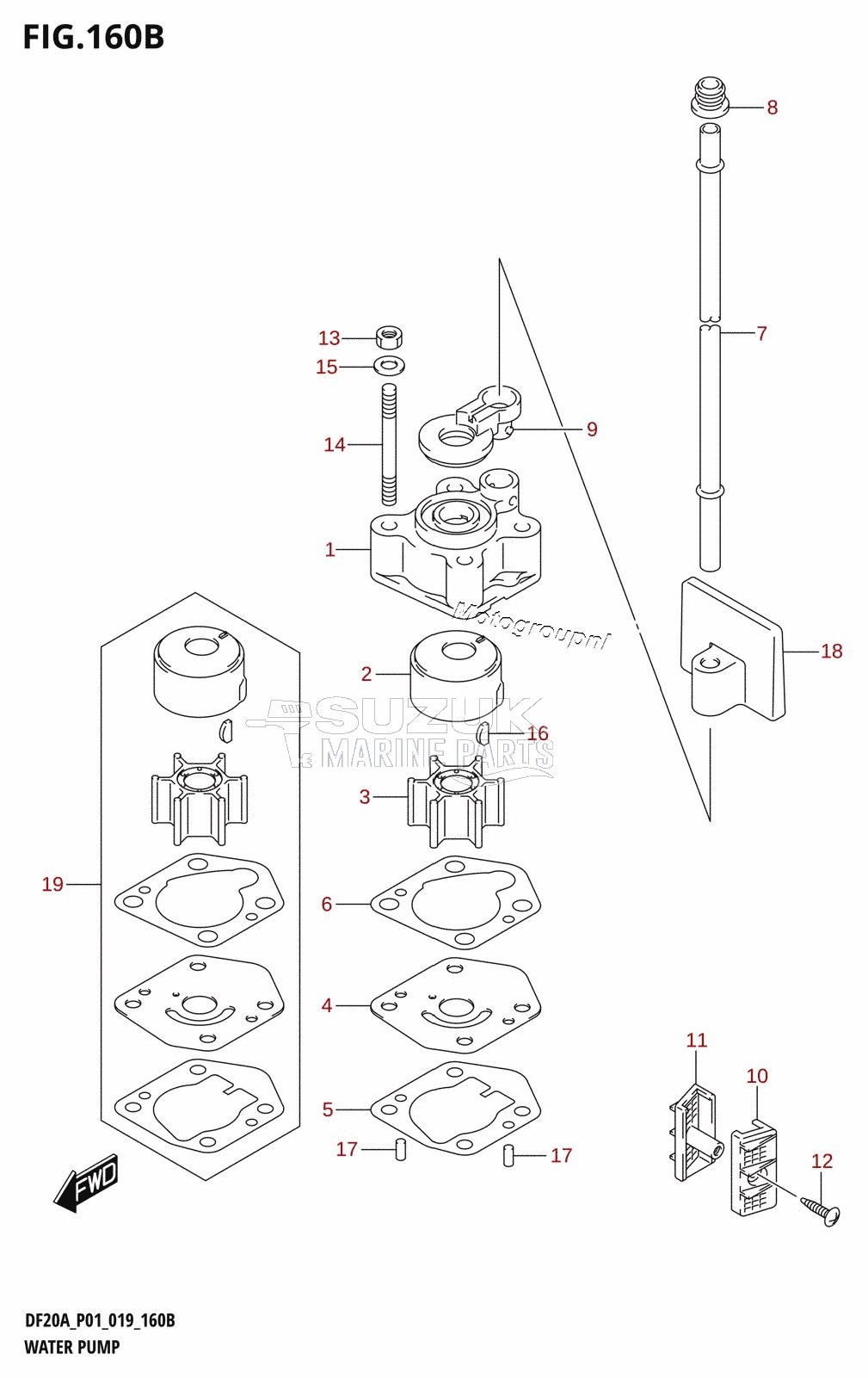 WATER PUMP (P40)