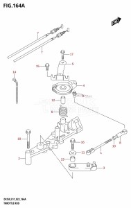 DF200 From 20002F-240001 (E01 E40)  2022 drawing THROTTLE ROD