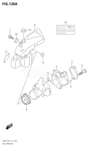 01504F-710001 (2017) 15hp P01-Gen. Export 1 (DF15A  DF15AR  DF15AT  DF15ATH) DF15A drawing INLET MANIFOLD (DF9.9B:P01)