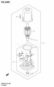 DF50A From 05004F-410001 (E01)  2014 drawing PTT MOTOR (DF40AST:E34)