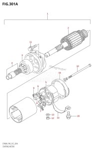 DT40 From 04005-210001 ()  2012 drawing STARTING MOTOR (DT40W:P40)