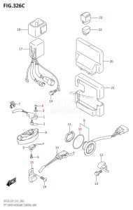 DF200Z From 20002Z-510001 (E01 E40)  2015 drawing PTT SWITCH /​ ENGINE CONTROL UNIT (DF200Z:E01)