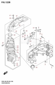 DF250A From 25003P-440001 (E11 - E40)  2024 drawing INTAKE MANIFOLD (DF30AT,DF30ATH)