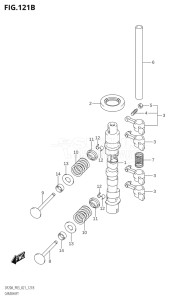 02002F-340001 (2023) 20hp E03-USA (DF20A  DF20AT  DF20ATH) DF20A drawing CAMSHAFT (E-STARTER)